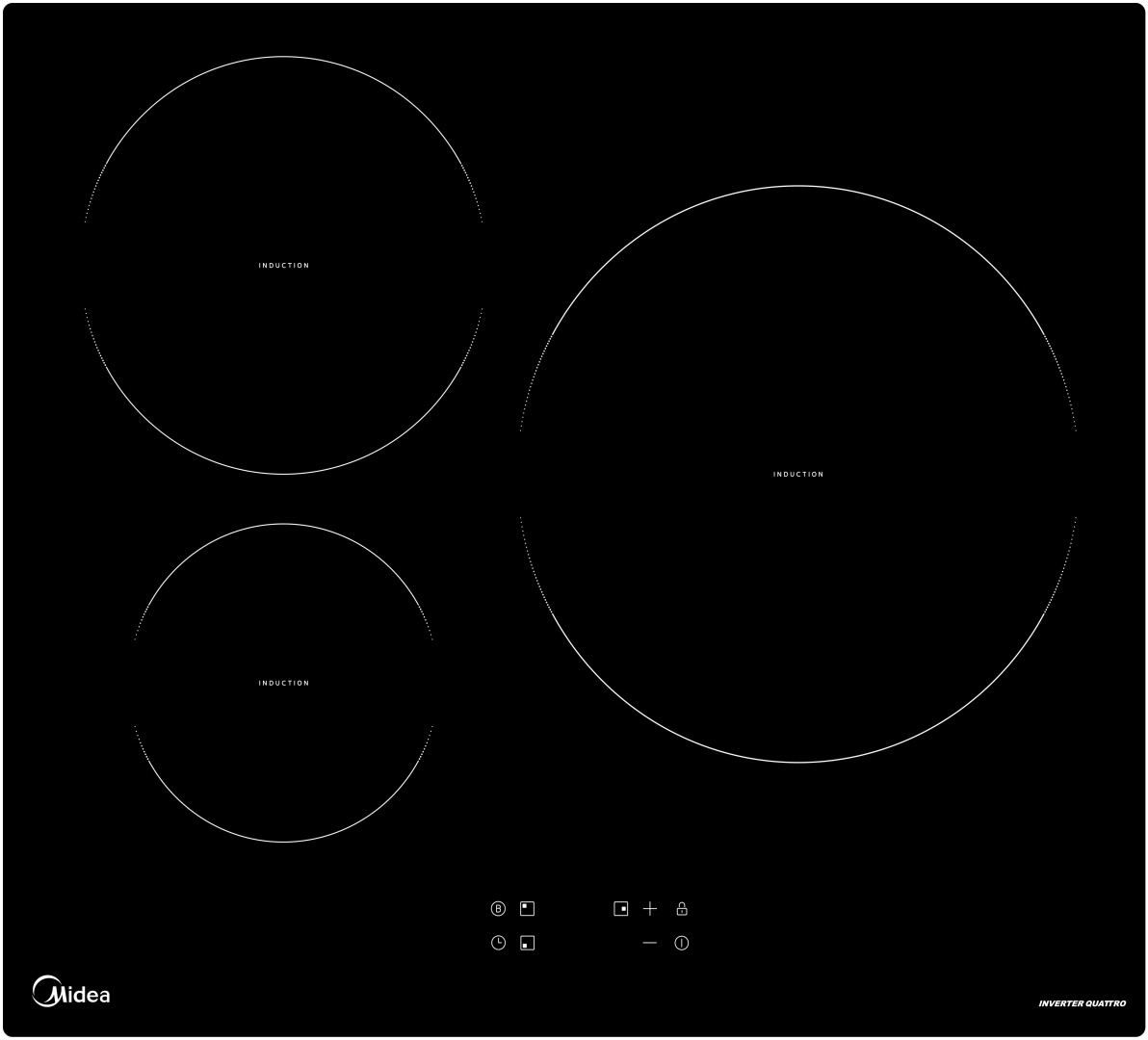 Варочная поверхность Midea MCI-631LB2 черный
