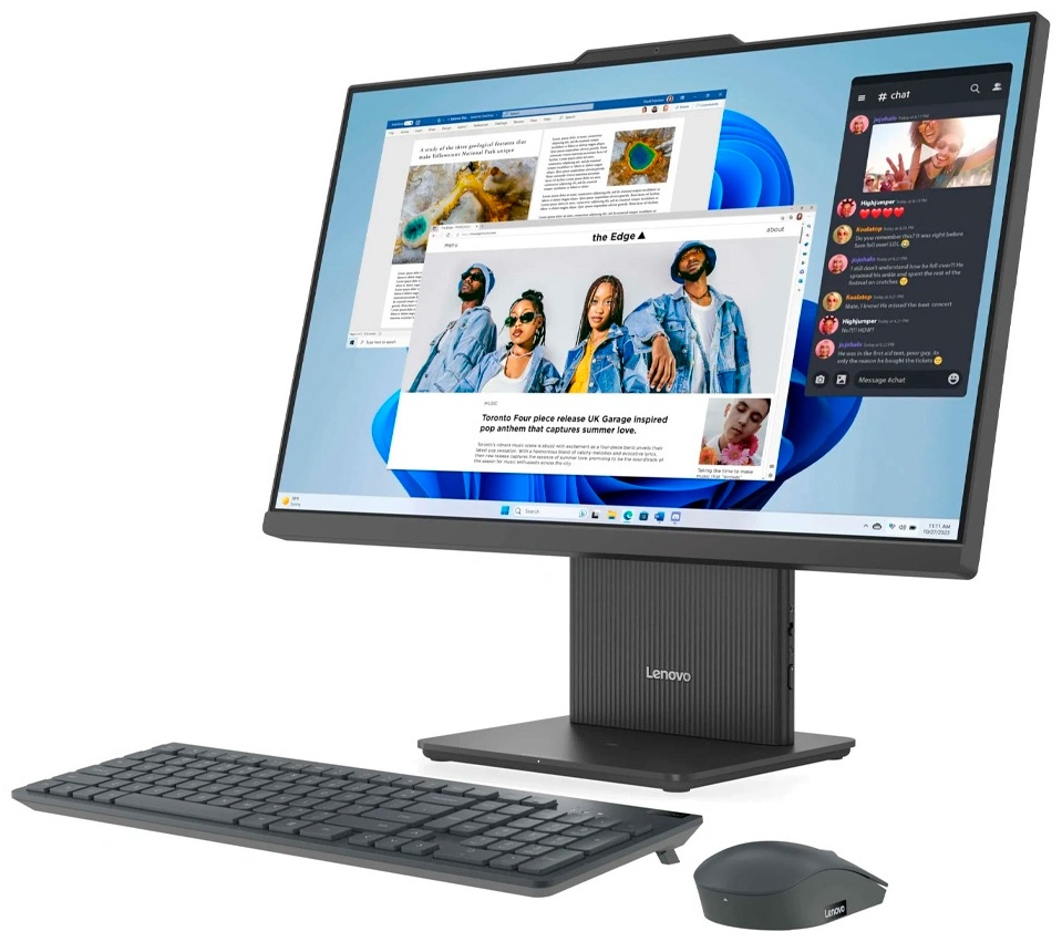 Моноблок Lenovo IdeaCentre AIO 3 F0HN00KSRU 24-I5-16GB-512GB-DOS серый