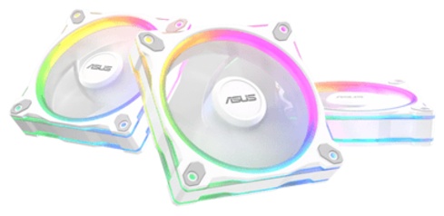 Вентилятор для корпуса ASUS PRIME MR120 FAN ARGB WHITE 3IN1