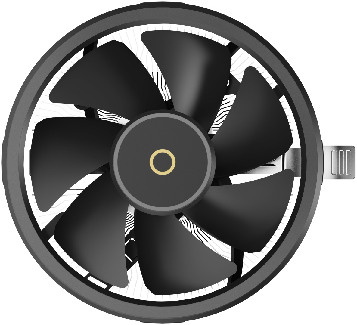 Кулер для процессора Ocypus Beta A10 BK Beta-A10-BK1NNWN00X-GL, черный