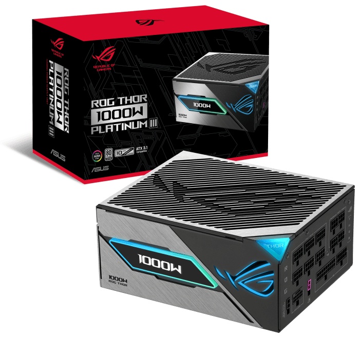 Блок питания ASUS ROG-THOR-1000P3-GAMING 1000 Вт
