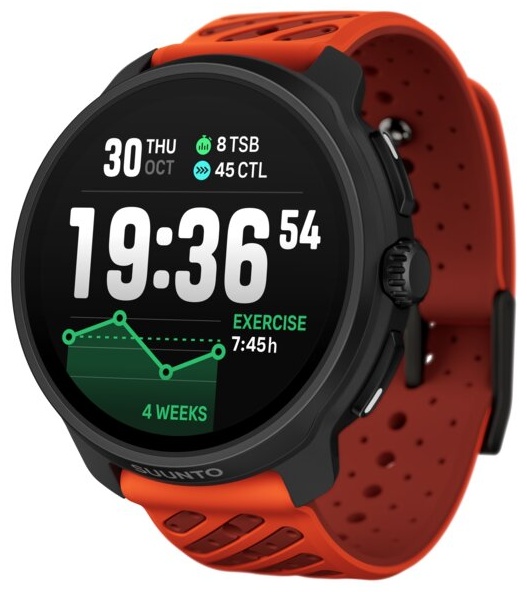 Смарт-часы Suunto RACE 2 CORAL 49 мм черный-оранжевый