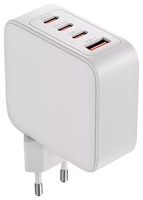 Зарядное устройство OLMIO USB+Type-Cx3 PowerDelivery QC GaN 100W USB Type-C, USB белый