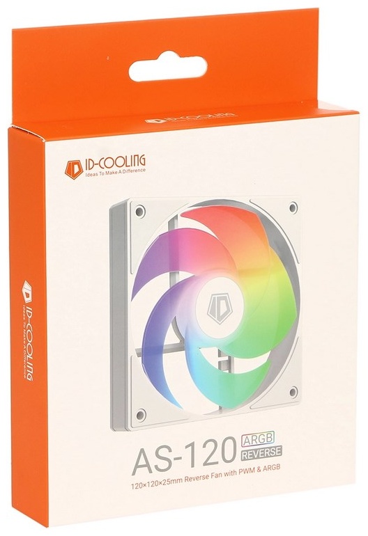 Вентилятор для корпуса ID-COOLING ID-FAN-AS-120-ARGB-WR