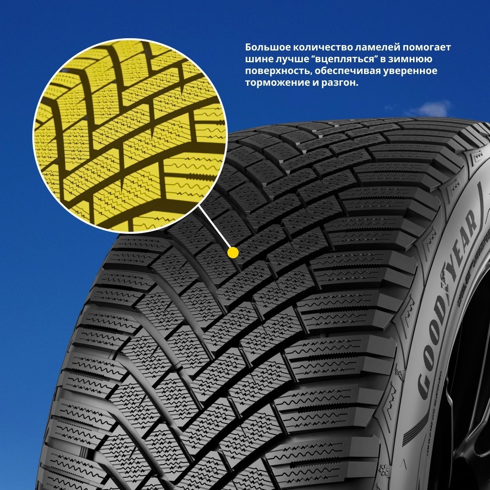 Goodyear ULTRAGRIP ICE 3 225/60 R18 104 T без шипов