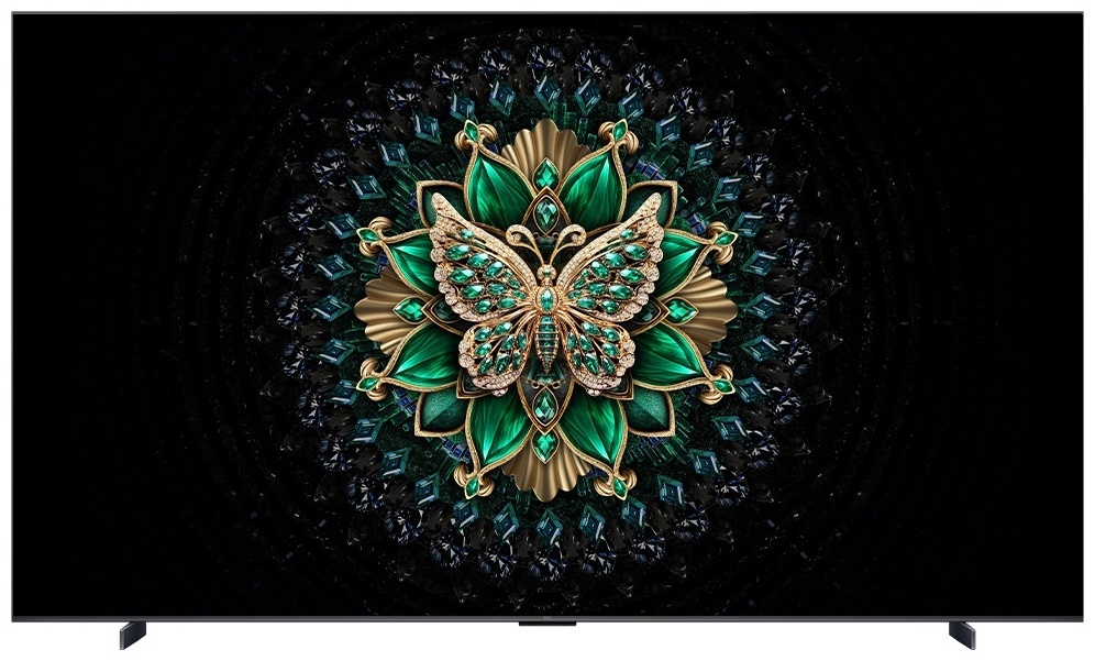 Телевизор TCL 98C6K 249 см черный