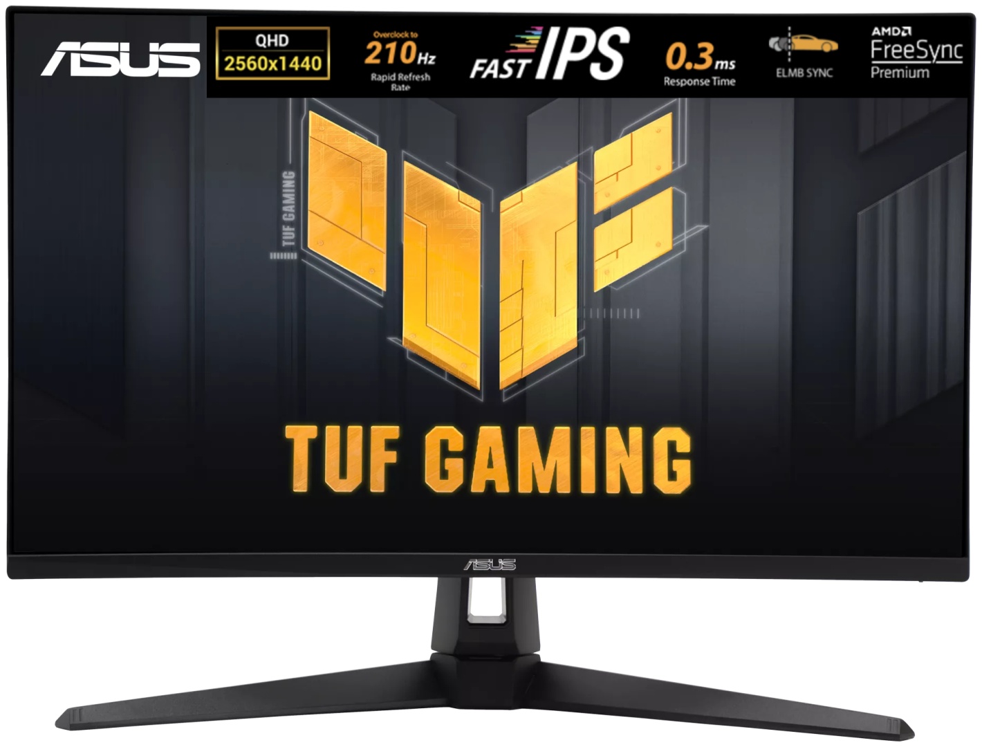 Монитор 27&amp;#34; ASUS TUF GAMING VG27AQ5A черный