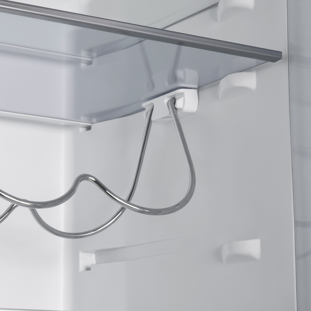 Холодильник MAUNFELD MBL177SWGR Inverter белый