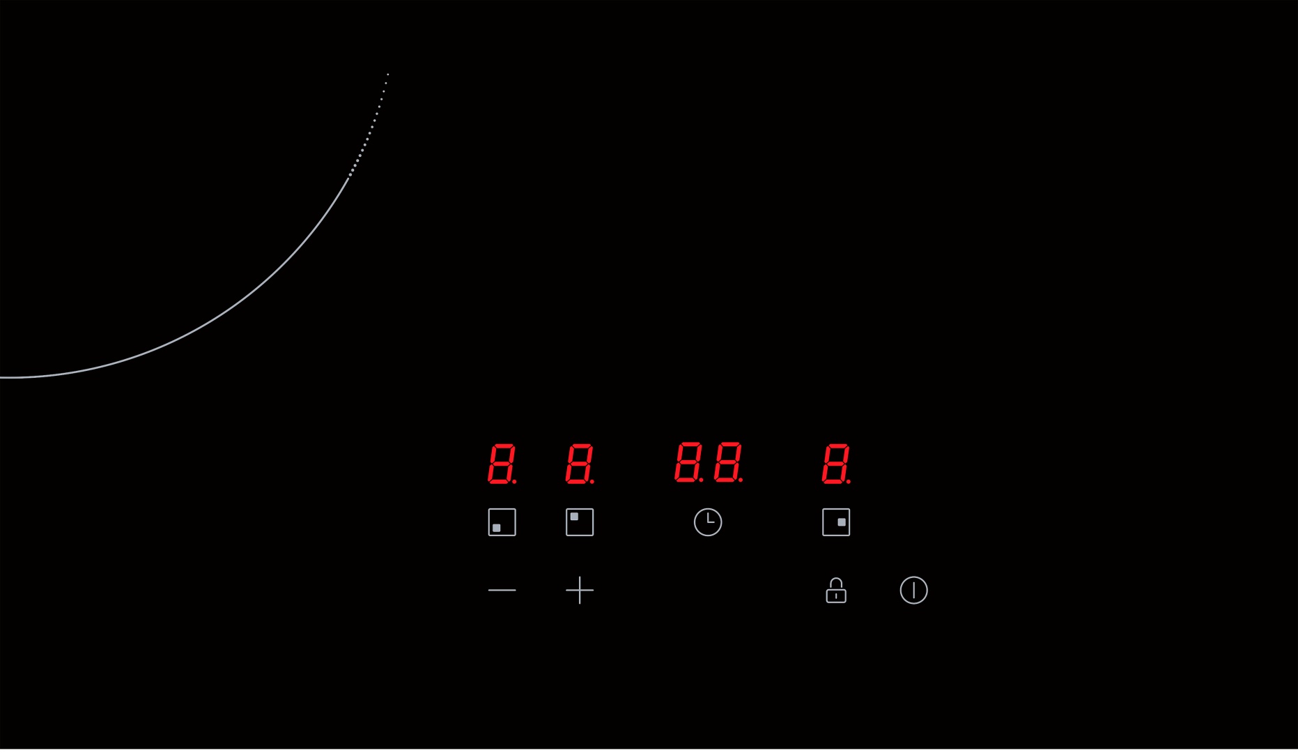 Варочная поверхность Midea MCH-B631CK черный