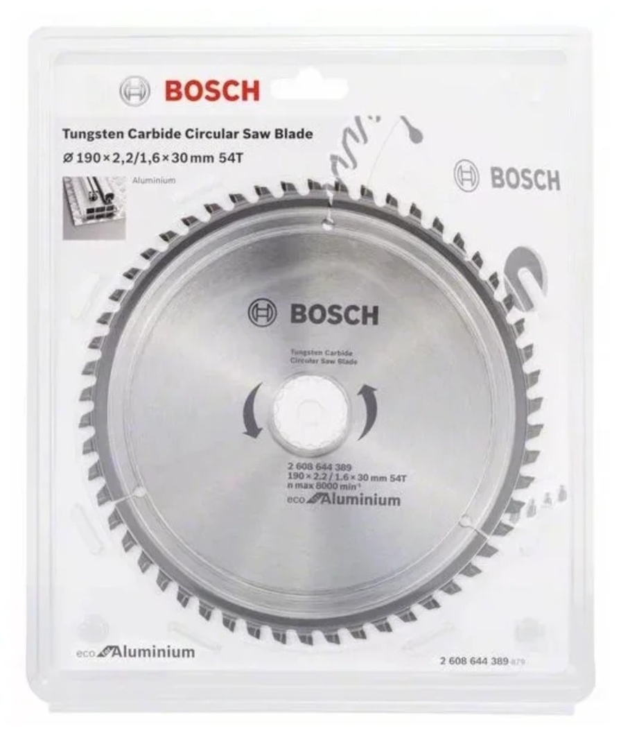 Пильный диск Bosch Eco for Aluminium 2608644389