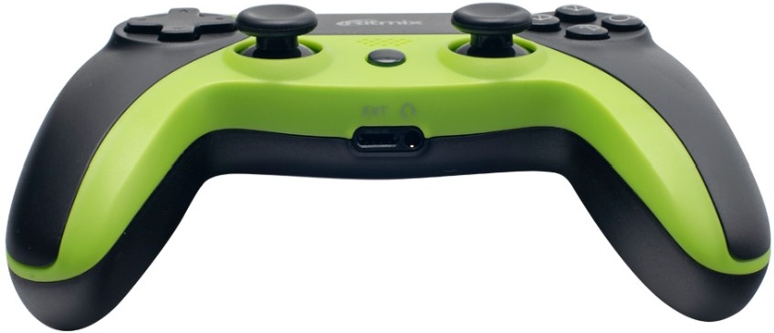 Игровой контроллер Ritmix GP-062BTH черный-зеленый