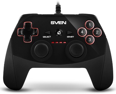 Игровой контроллер SVEN GC-250 черный