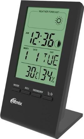 Цифровая метеостанция Ritmix CAT-040 черная