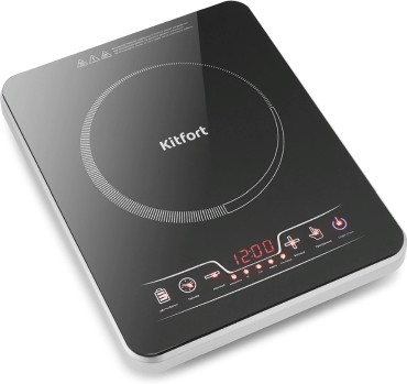 Настольная плита Kitfort КТ-102 черная
