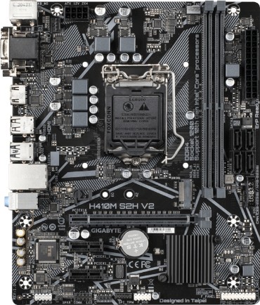Материнская плата Gigabyte H410M S2H V2