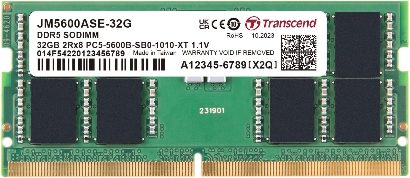 Оперативная память Transcend JM5600ASE-32G 32 Гб