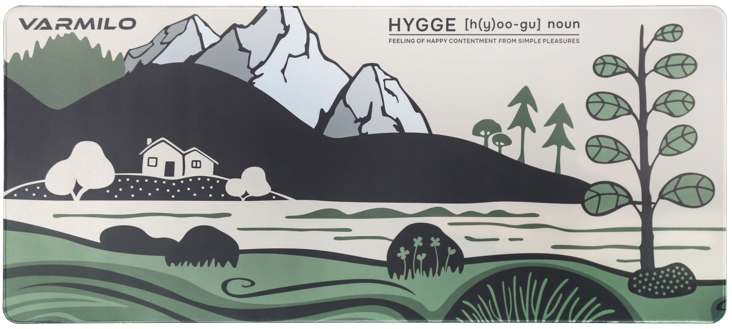 Коврик для мыши VARMILO Hygge XL ZDB085-01 зеленый