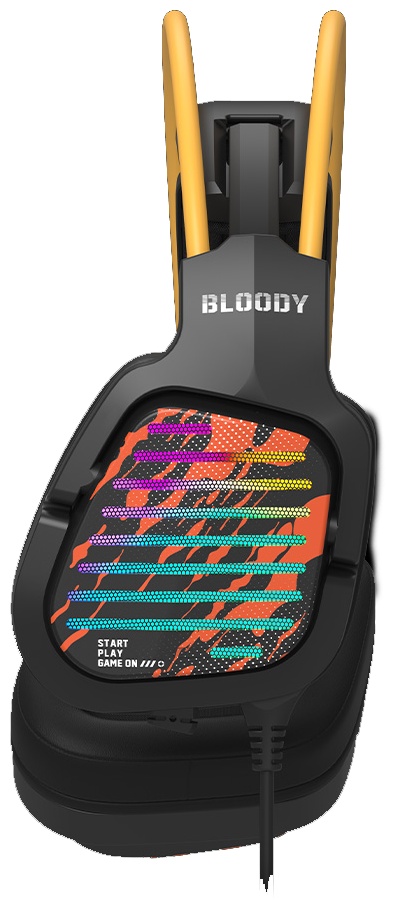 Наушники Bloody G-565 Energy черно-желтый