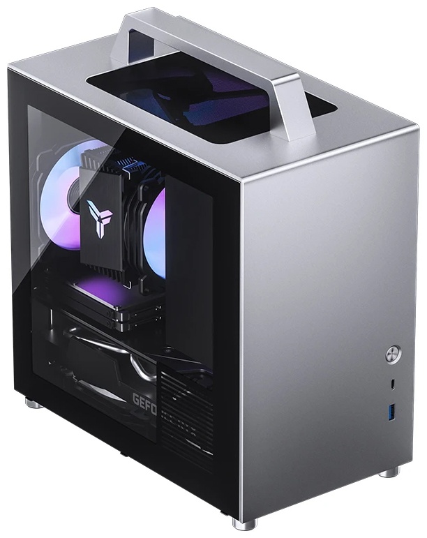 Корпус Jonsbo T8 PLUS Silver серебристый