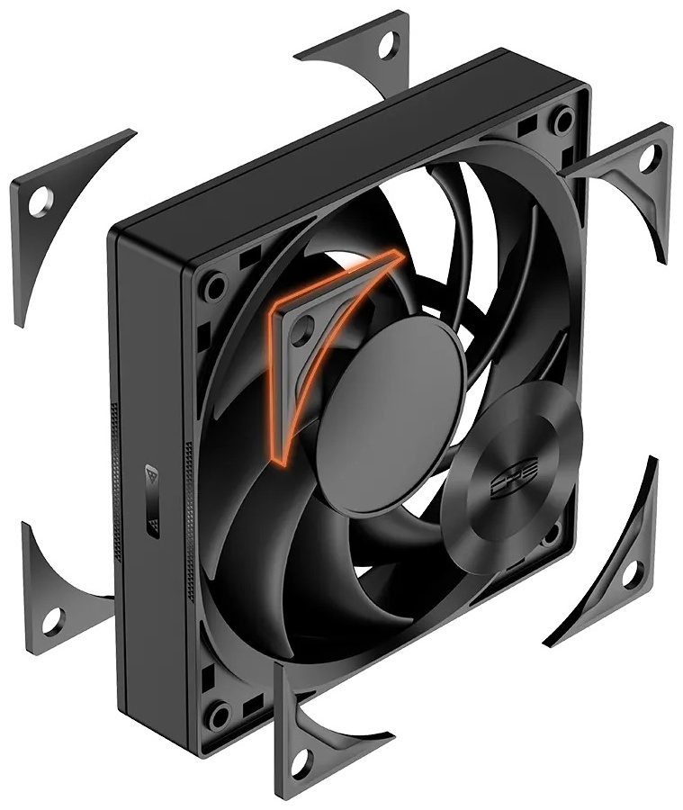 Вентилятор для корпуса PCcooler F5 R120