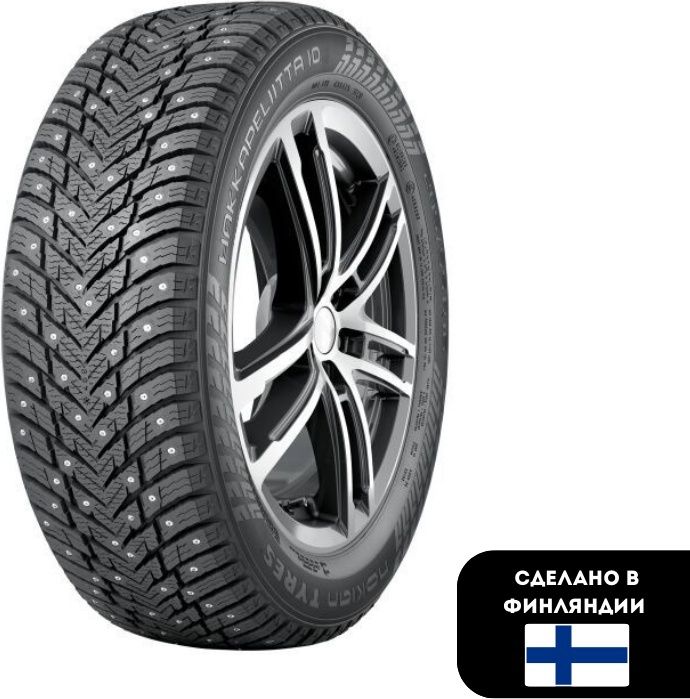 Nokian Finland Hakkapeliitta 10 195/65 R15 95 T с шипами