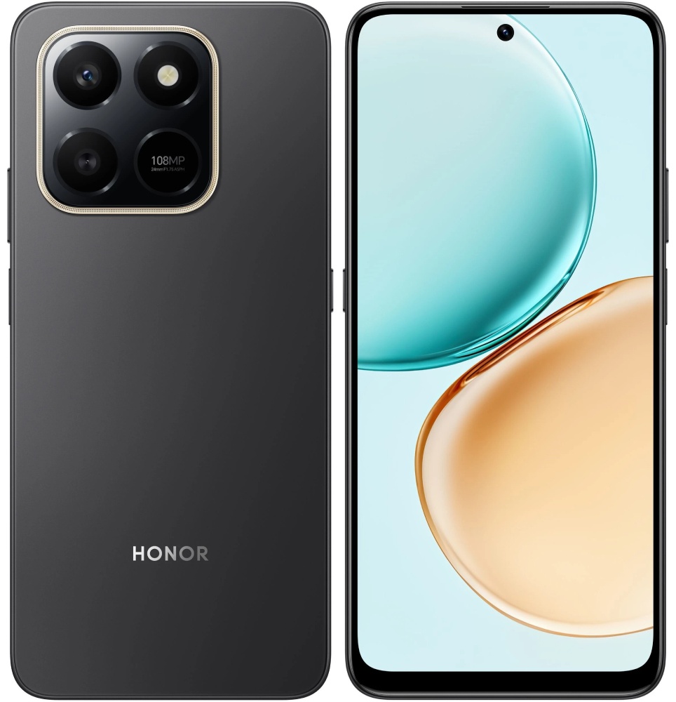Смартфон Honor X7d 8/256GB Velvet Black