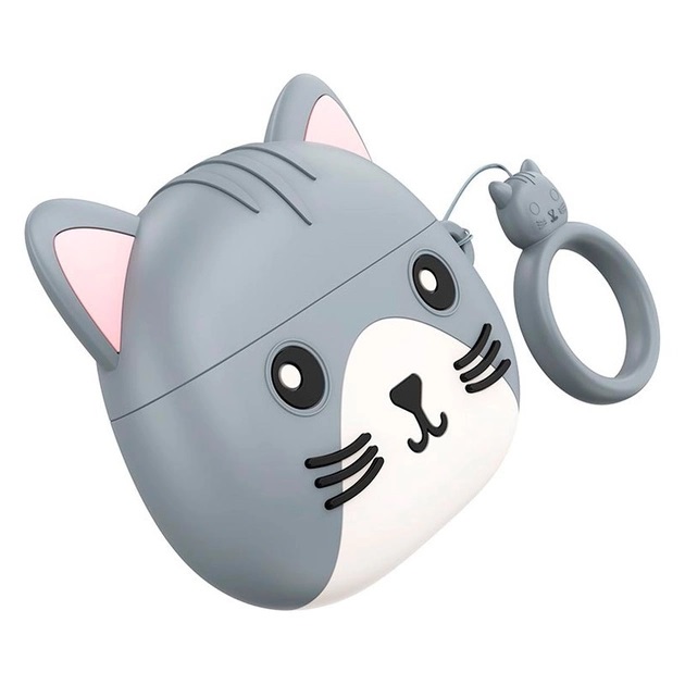 Наушники Hoco Kitty EW46 Bluetooth, серые