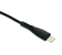 Кабель Skydolphin S08L USB lightning 3.5A 1m черный