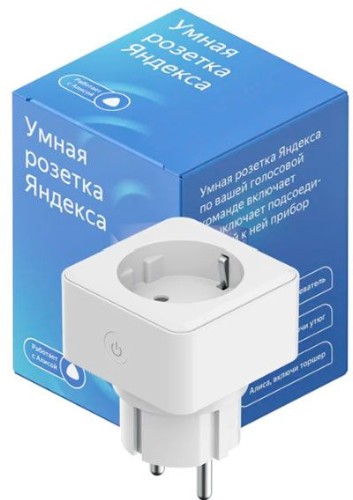 Умная розетка Яндекс YNDX-0007W белая