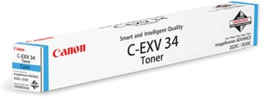 Тонер Canon C-EXV34C голубой