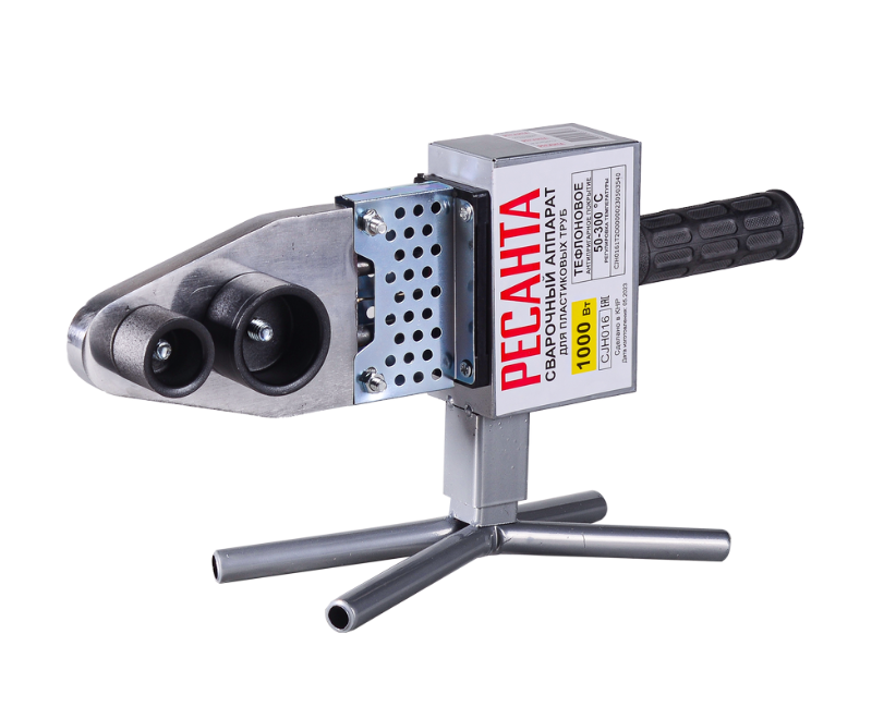 Ресанта АСПТ-1000А пластик құбырларын дәнекерлеу аппараты