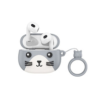 Наушники Hoco Kitty EW46 Bluetooth, серые