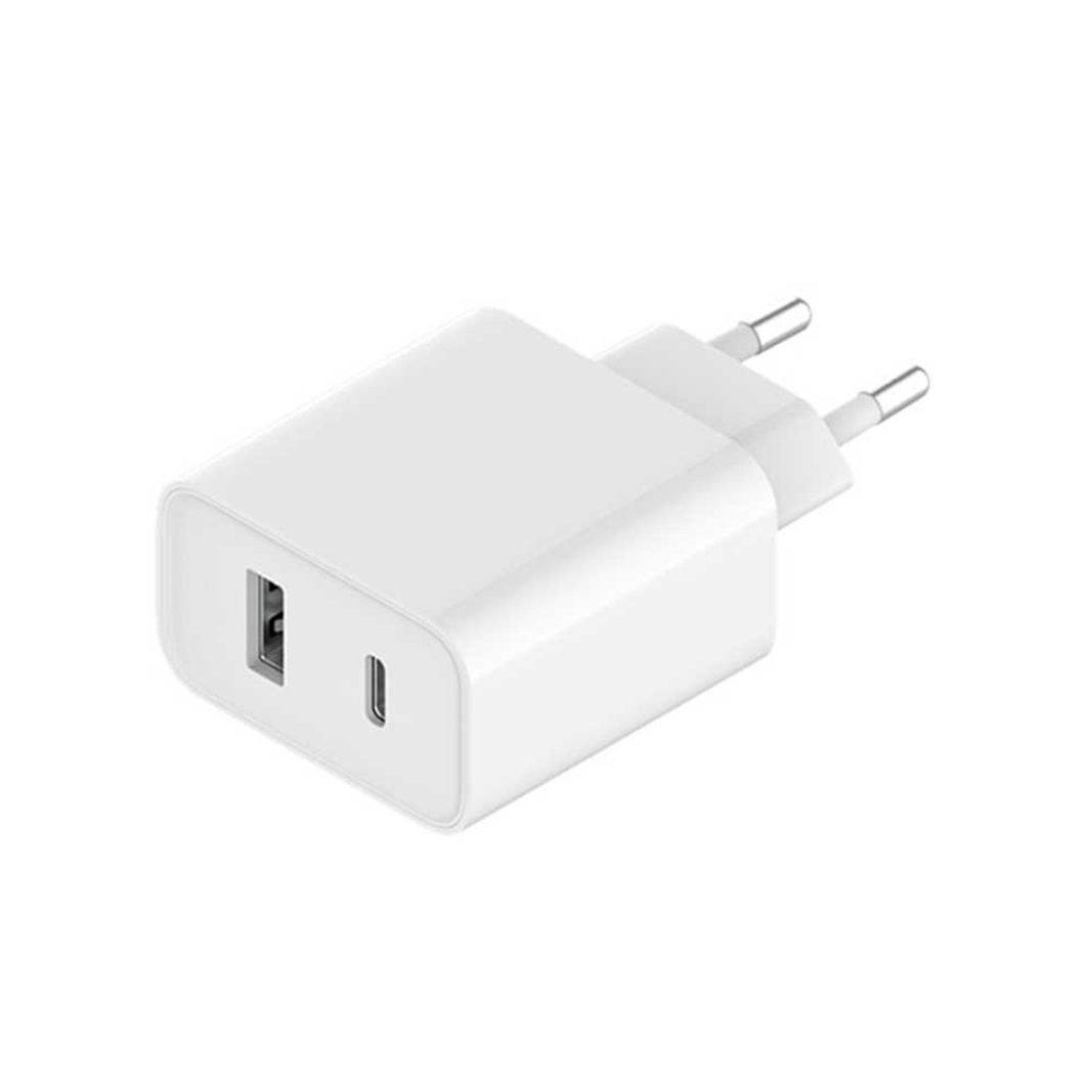 Зарядное устройство Xiaomi Mi 33W Wall Charger Type-A+Type-C, белое