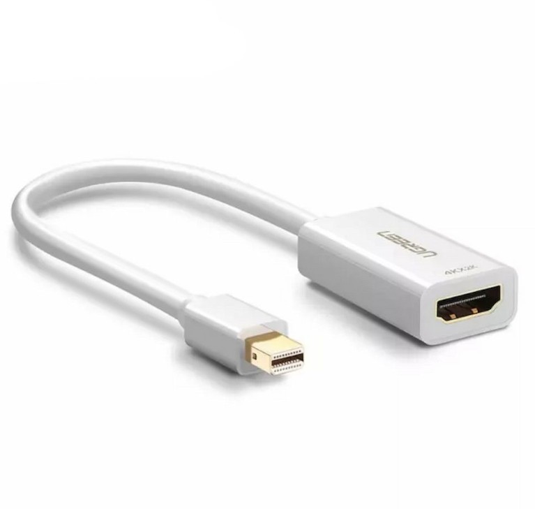 Переходник UGREEN MD112 Mini DP to HDMI, белый