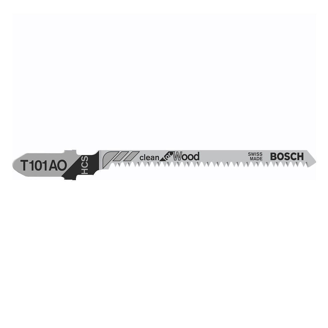 Набор пилок для лобзика Bosch T 101 AO 2608630031, 5 шт. в упаковке