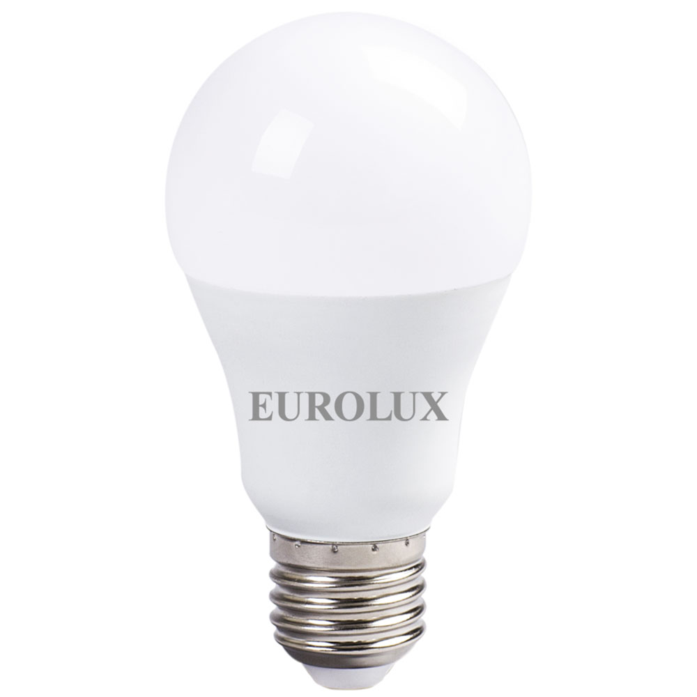 Лампа светодиодная Eurolux 76/2/20 LL-E-A60-15W-230-4K-E27