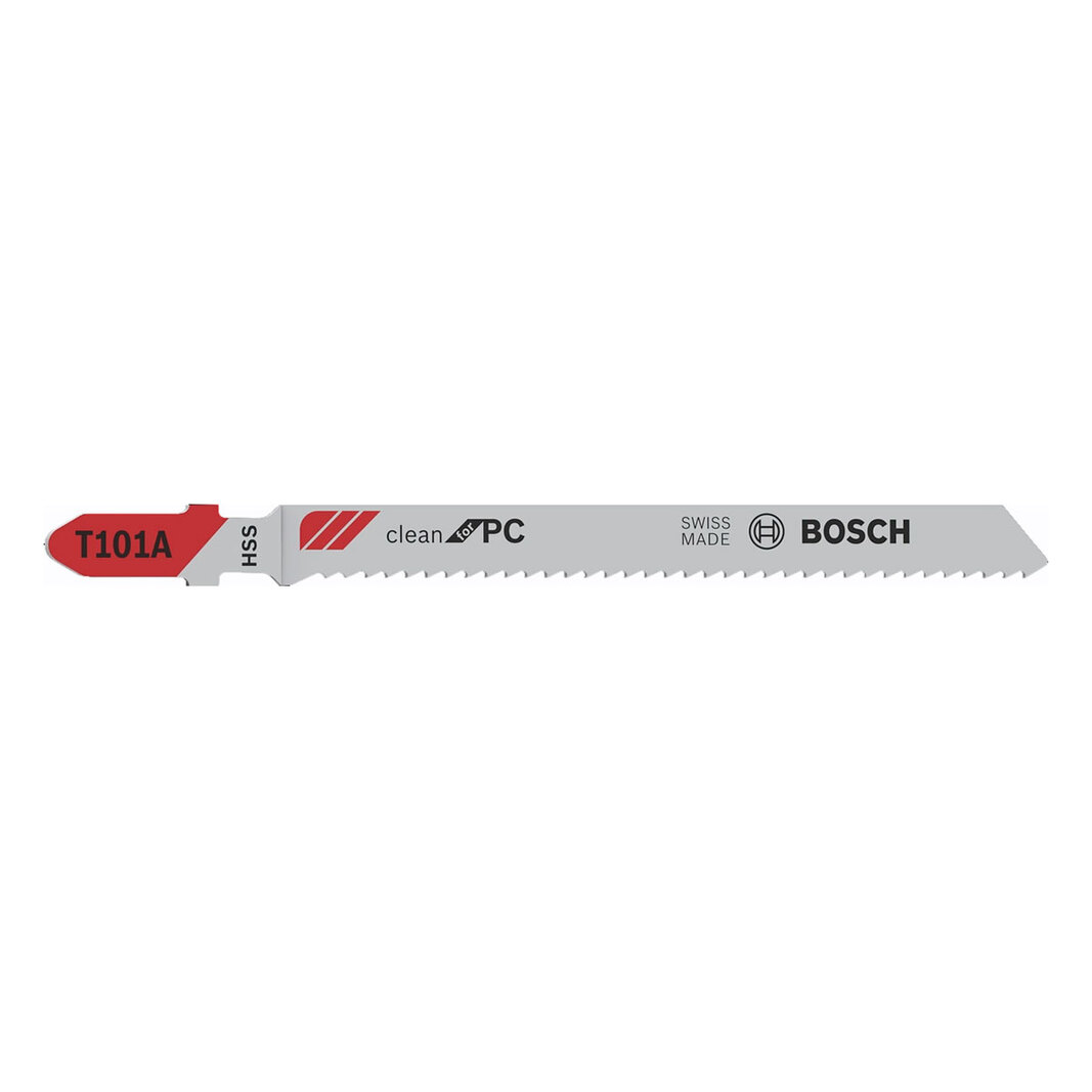 Набор пилок для лобзика Bosch T 101 A 2608631010, 5 шт. в упаковке