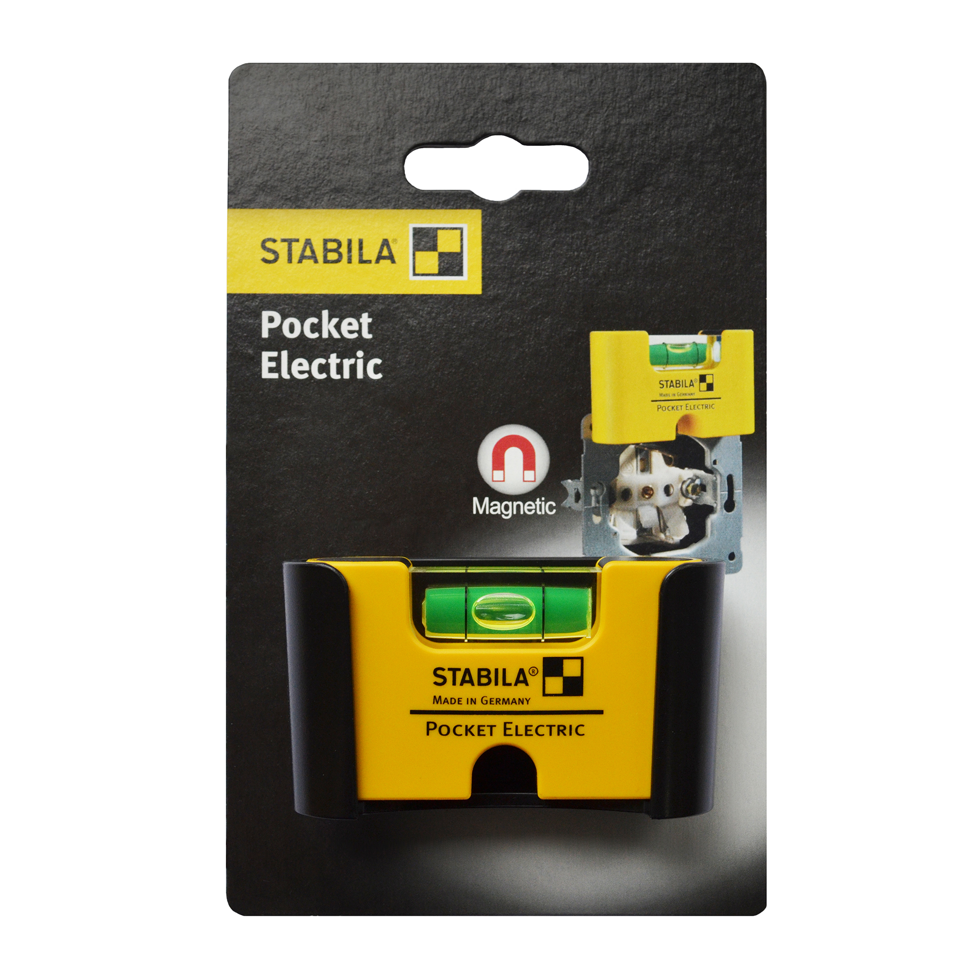 Уровень Stabila Pocket Electric 18115, с чехлом