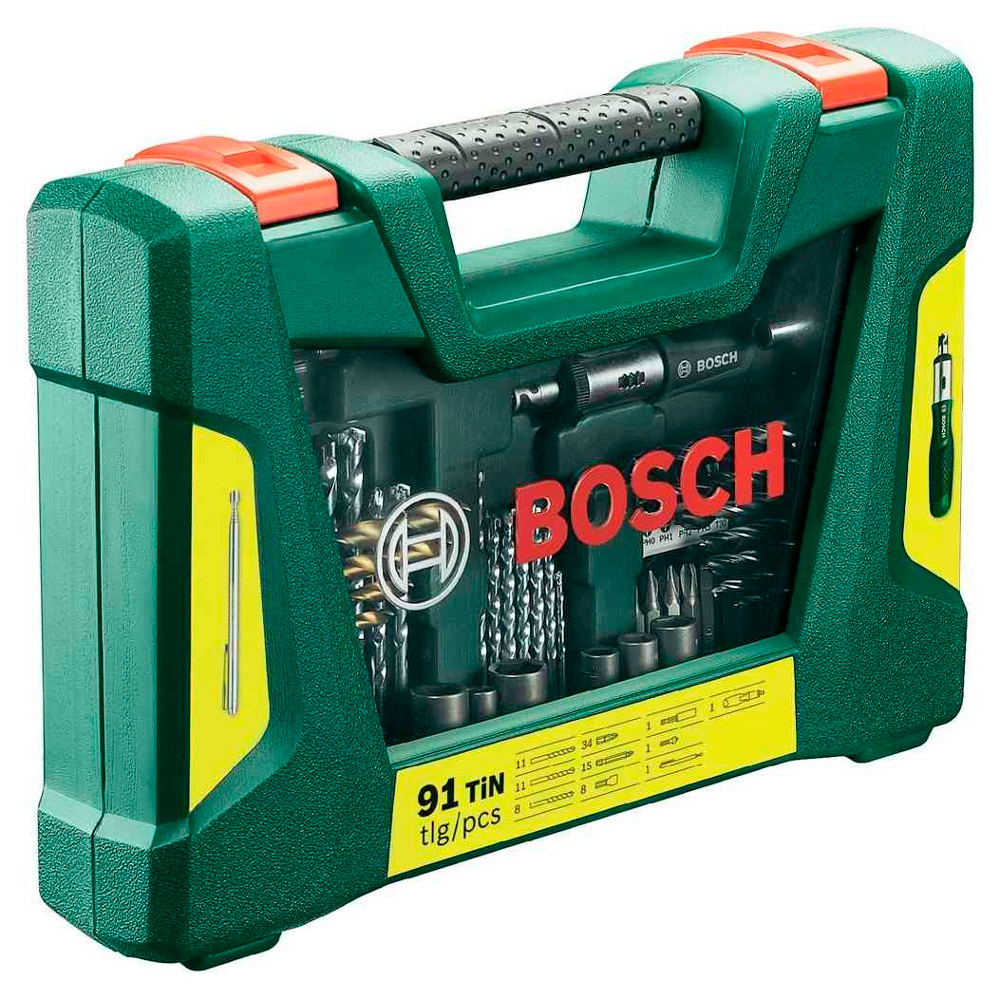 Набор Bosch V-Line 2607017311, 91 предмет