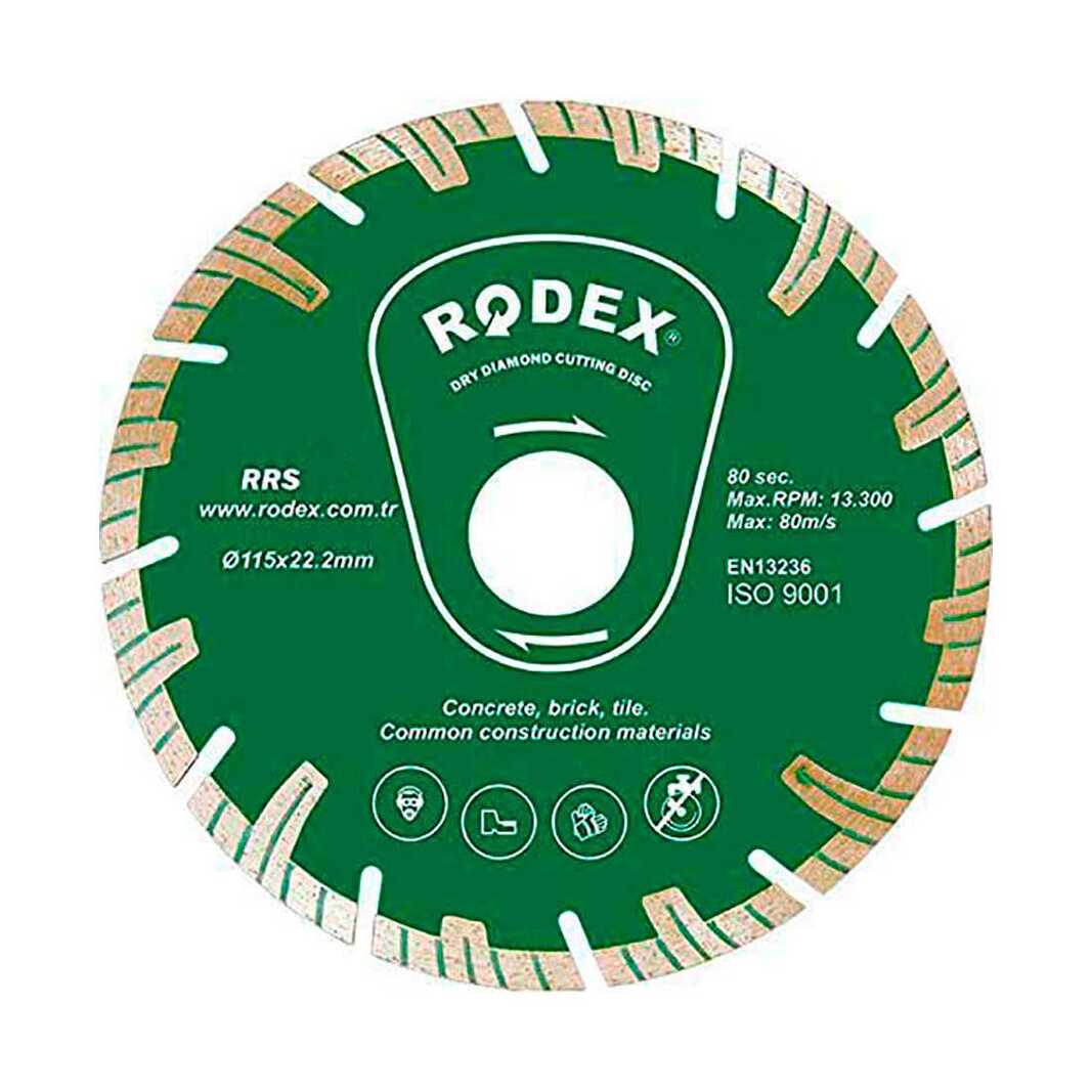 Диск алмазный Rodex RRS180 180мм