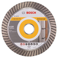 Диск отрезной алмазный Bosch Best for Universal Turbo 125x2.2x22.2мм 2608602672
