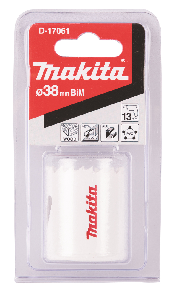 Коронка биметаллическая Makita D-17061 38 мм