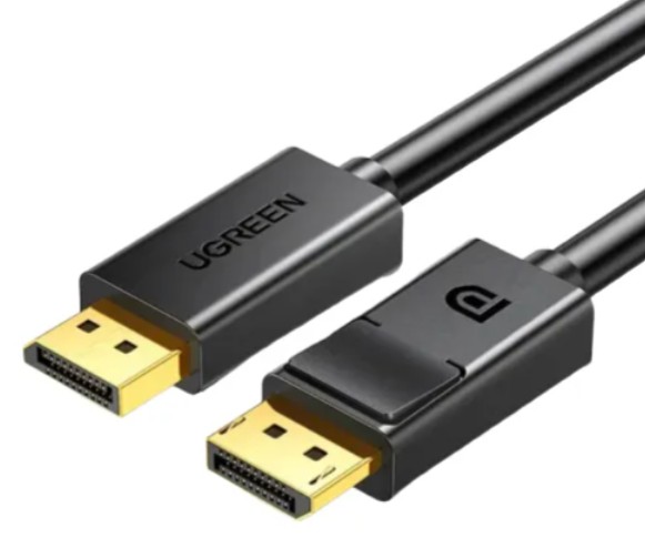 Кабель Ugreen DP102 M, 1м, 10244, черный