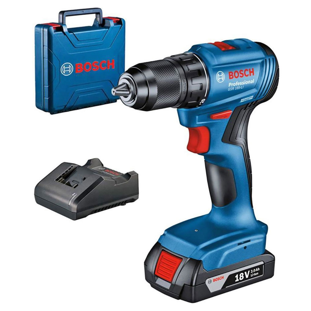 Дрель-шуруповёрт Bosch GSR 185-LI Professional 06019K3001