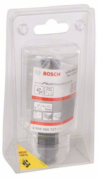 Коронка универсальная Bosch Speed for Multi Construction 2608580727 20 мм