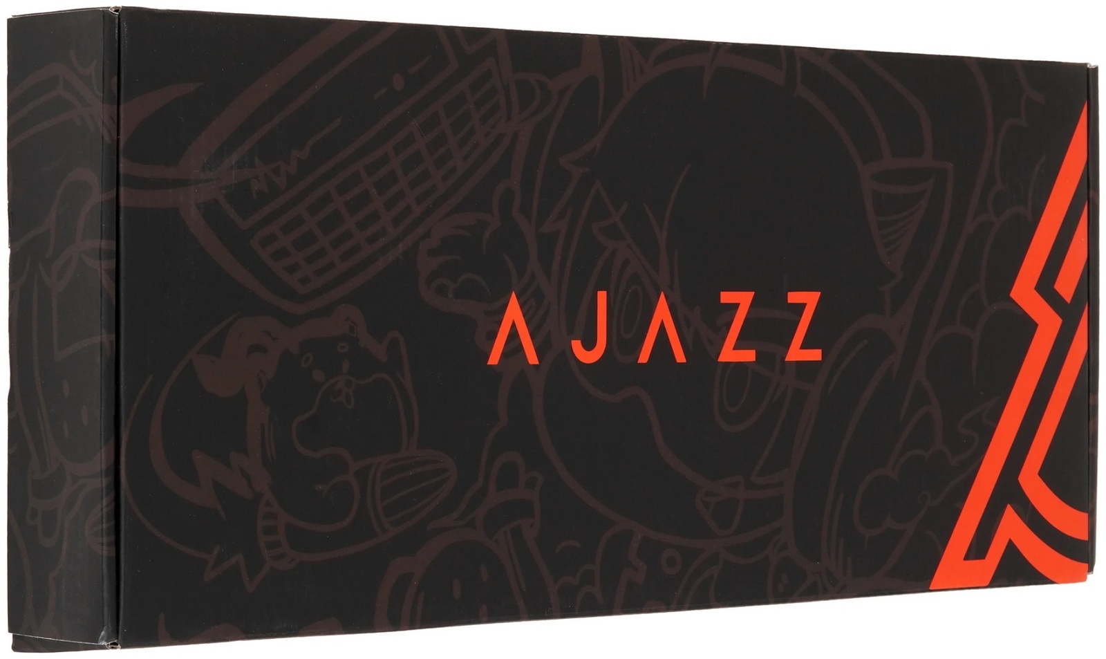 Клавиатура Ajazz AK820 Red Switch, черная