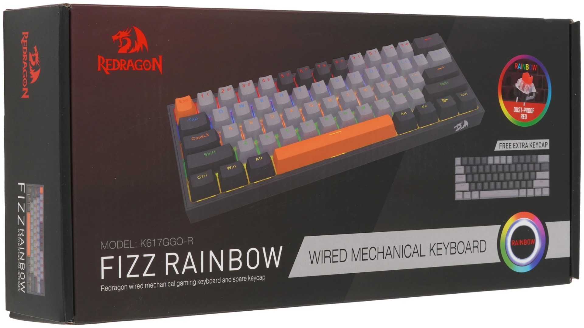 Клавиатура Redragon Fizz (72599) серый