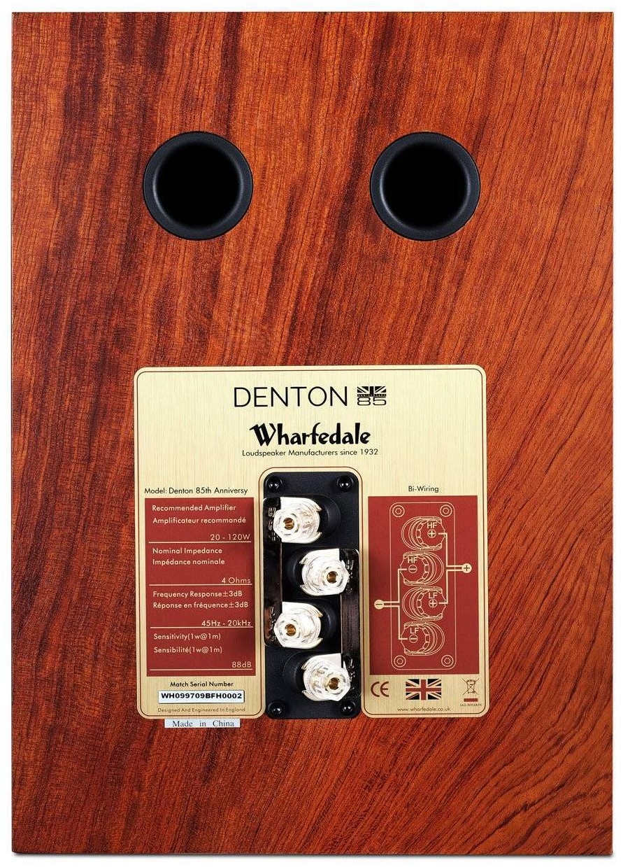 Акустическая система Wharfedale Denton 85th Anniversary красный