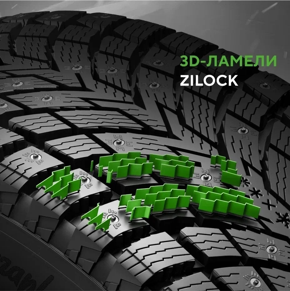 Ikon Tyres (Nokian) Autograph Ice 10 SUV 235/65 R17 108 T с шипами