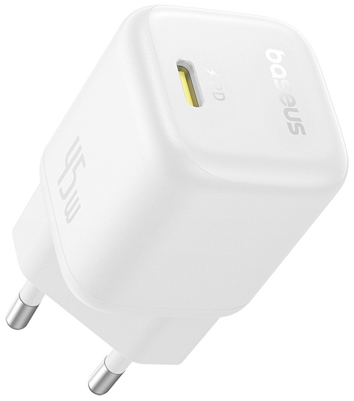 Зарядное устройство Baseus PicoGo GaN 1C 45W White (P10176800213-00) USB Type-C 45 Вт белый